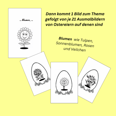 Ostereier für Dich - Ostereier mit Hasen (HEART PAPERS)