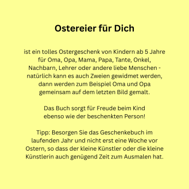 Ostereier für Dich Schlusswort (HEART PAPERS)
