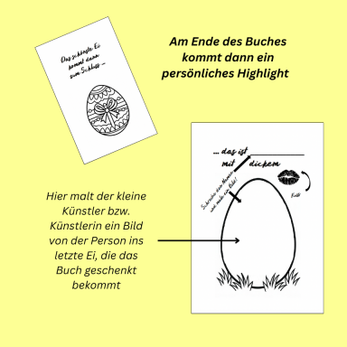Ostereier für Dich - Highlight am Schluss Bild vom Kind (HEART PAPERS)